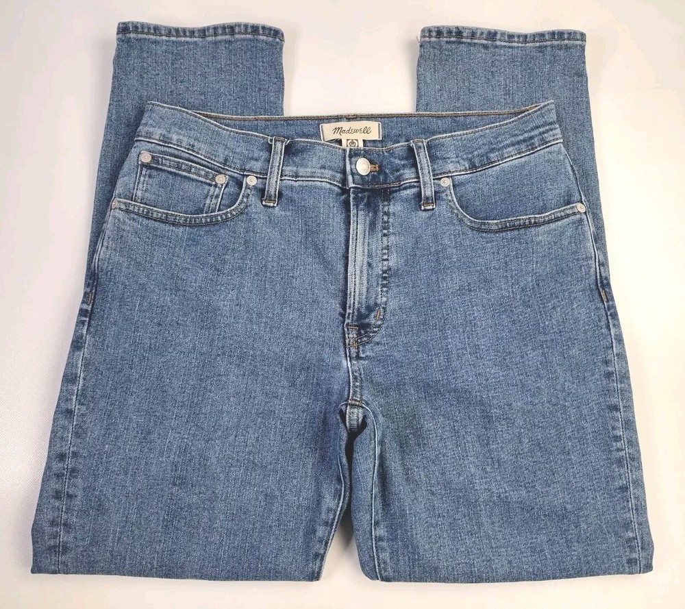 Madewell The Mid-Rise Perfect Vintage Jean Womens Size 28 Measures 32x28