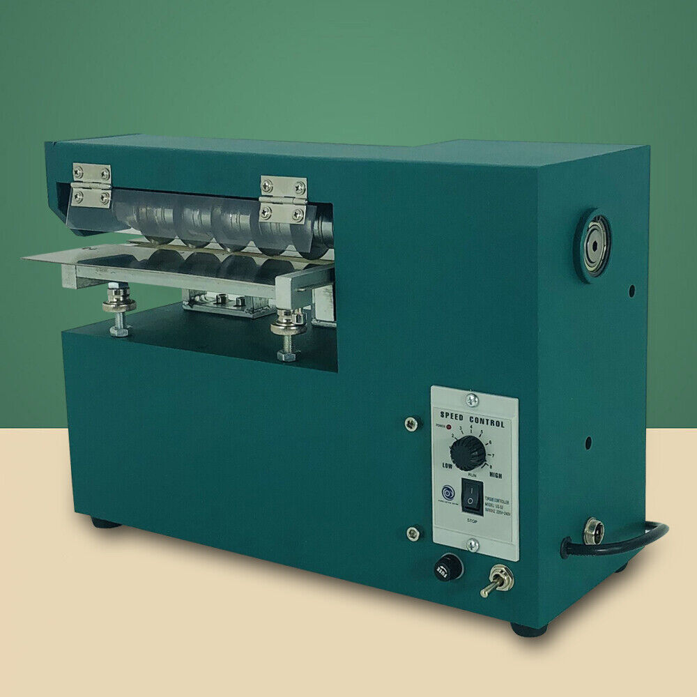 Electric Leather Strap Cutter Machine Leather Strip Cutting Equipment 1600Rpm