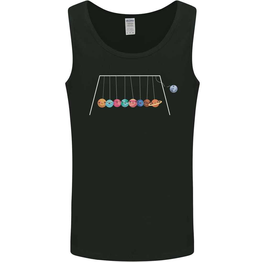 Planets Game Astronomy Space Funny Universe Mens Vest Tank Top