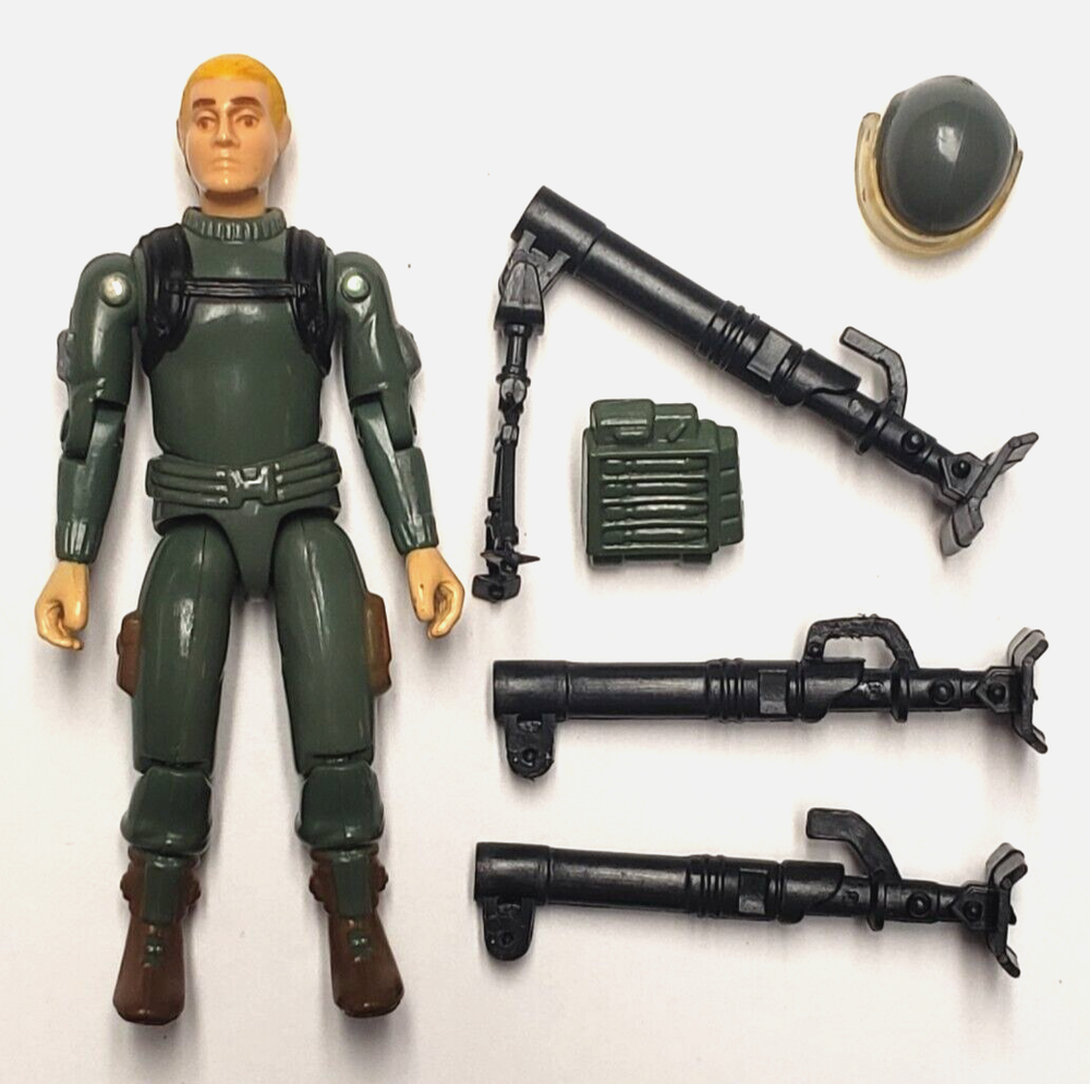 1982 GI Joe Cobra Vintage Straight Arm Short Fuse Reverse Rivet Variant
