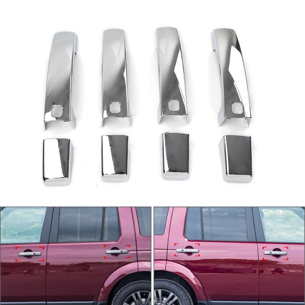 Exterior Side Door Handle Cover For Land Rover Discovery 4 2010-2016