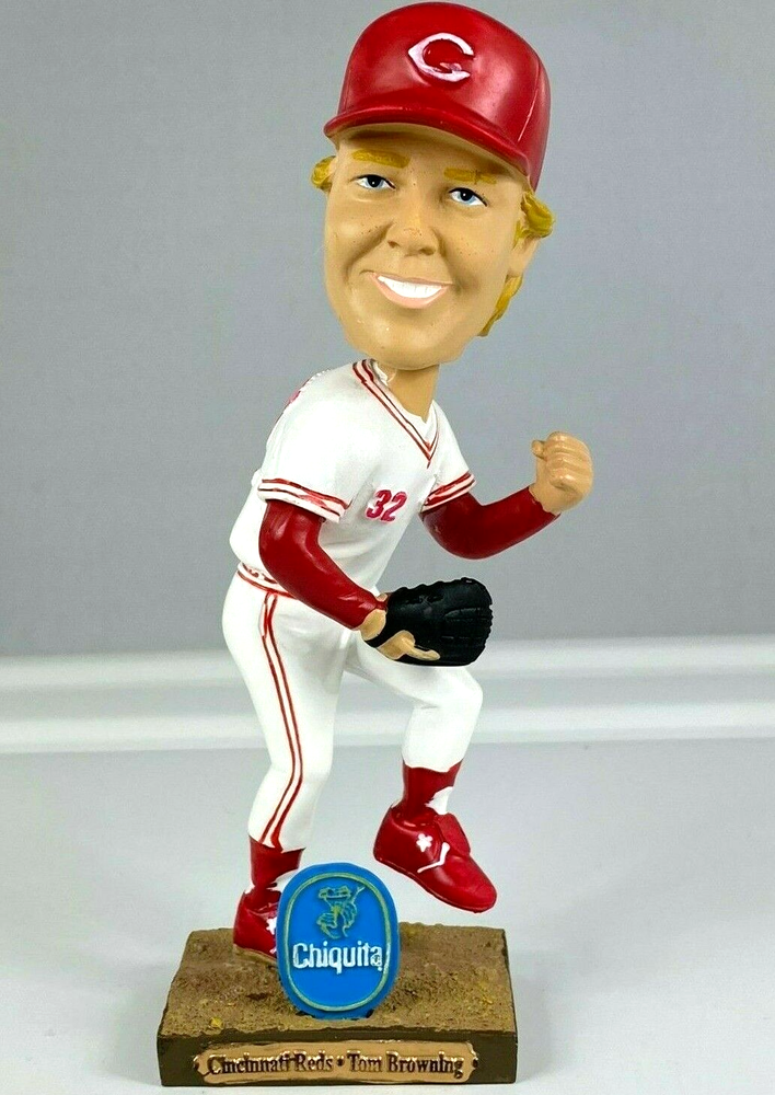 Cincinnati Reds Tom Browning Bobblehead 2008 SGA Pitcher Limited Edition No Box