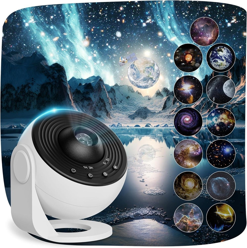 Planetarium Projector Pro for Bedroom, 13 in 1 Star Projector Galaxy Light, Ceil