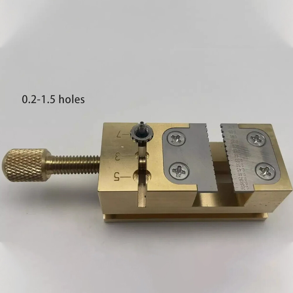 Watch Hands Repair Jig Micro Precision Brass Pliers for Watchmaker Bench Drill
