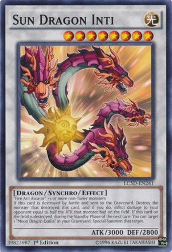 Sun Dragon Inti LC5D-EN241 Common 1st Edition MP Legendary Card