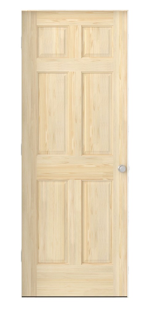 6 Masonite Pine Interior Door Slabs 18x80x1-3/8