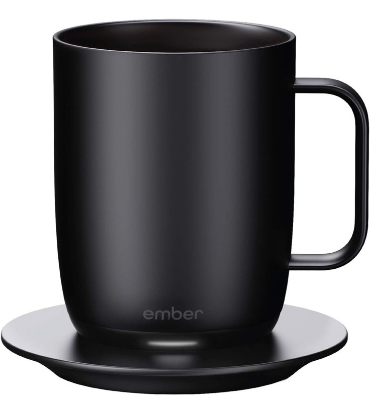 Ember Smart Mug 14oz Temperature Control Black with 1hr Battery and App Connectivity