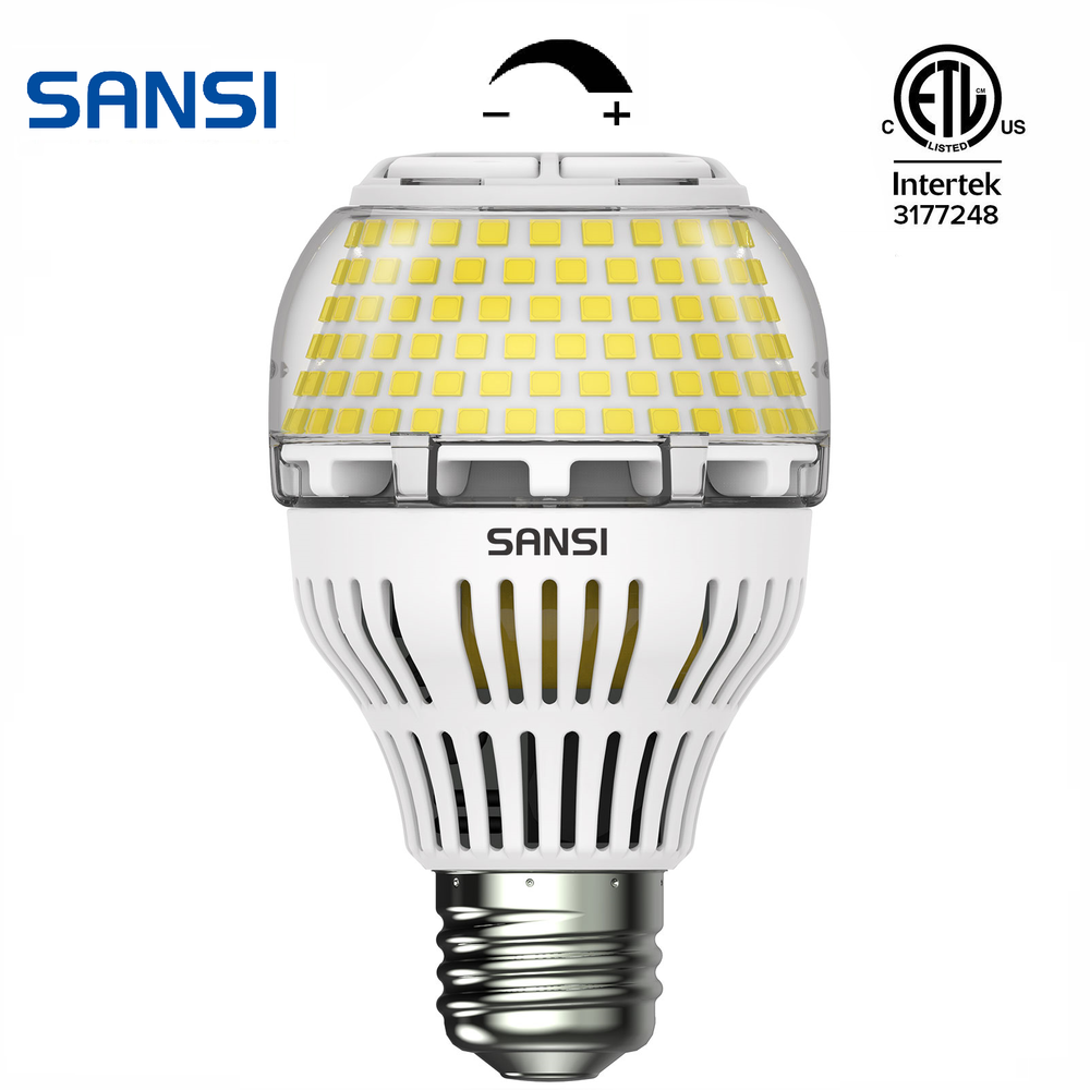 17W LED Light Bulb 200W Equivalent Dimmable A19 5000K Heavy Duty LED Bulbs SANSI