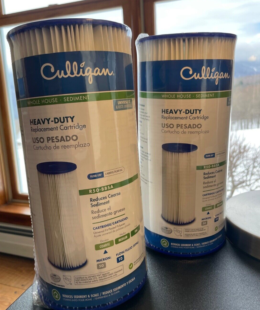 Culligan R50-BBSA Whole House Sediment Filter 50 Microns 10