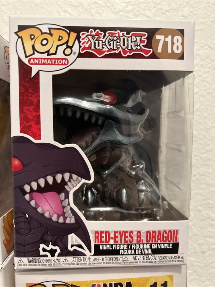 Funko Pop! Vinyl: Yu-Gi-Oh! - Red-Eyes Black Dragon #718