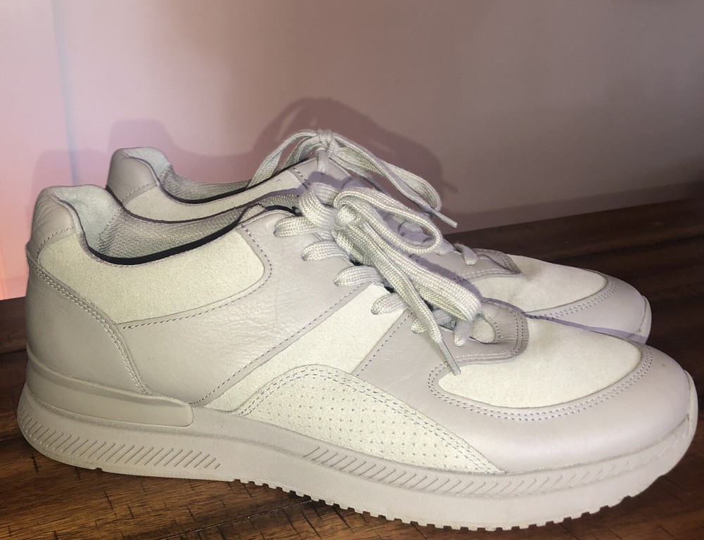 EVERLANE  Trainer  Leather Lace Up Sneakers W14 / M12