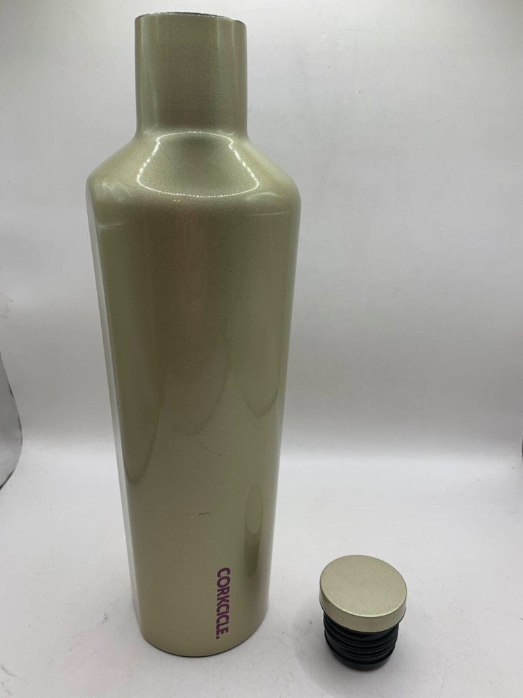 Corkcicle Stainless Steel Drink Bottle Screw Top 25 oz. Tan Easy Grip