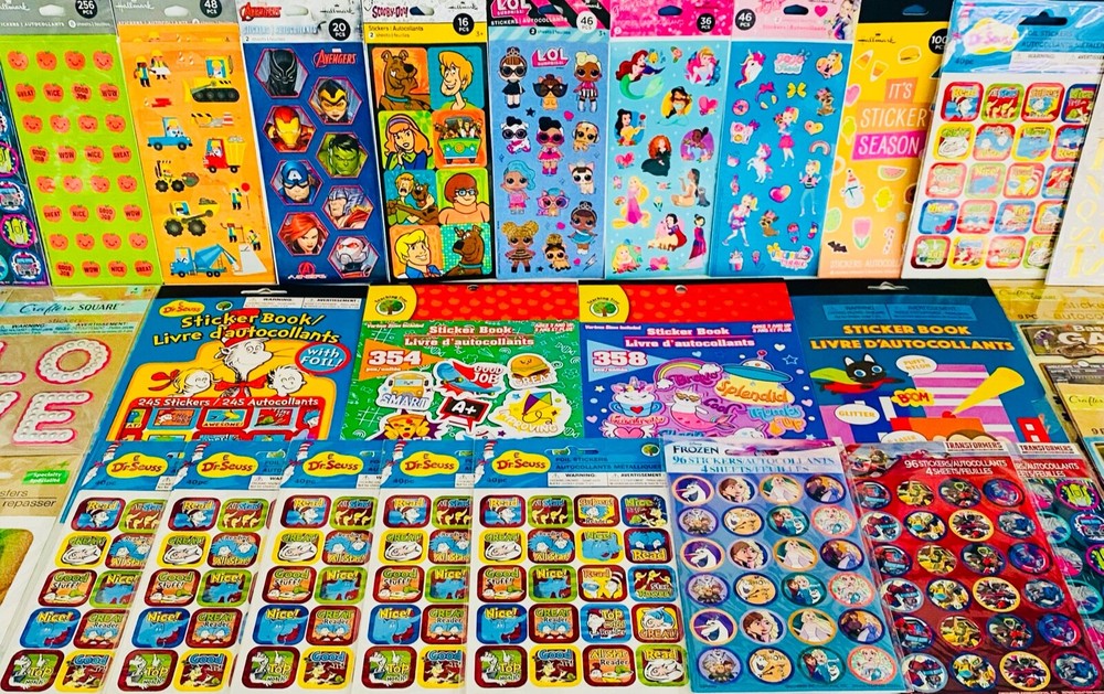 SALE! Sticker Lot GIRLY STUFF All Themes, Sandylion, American Greetings, DIY 999