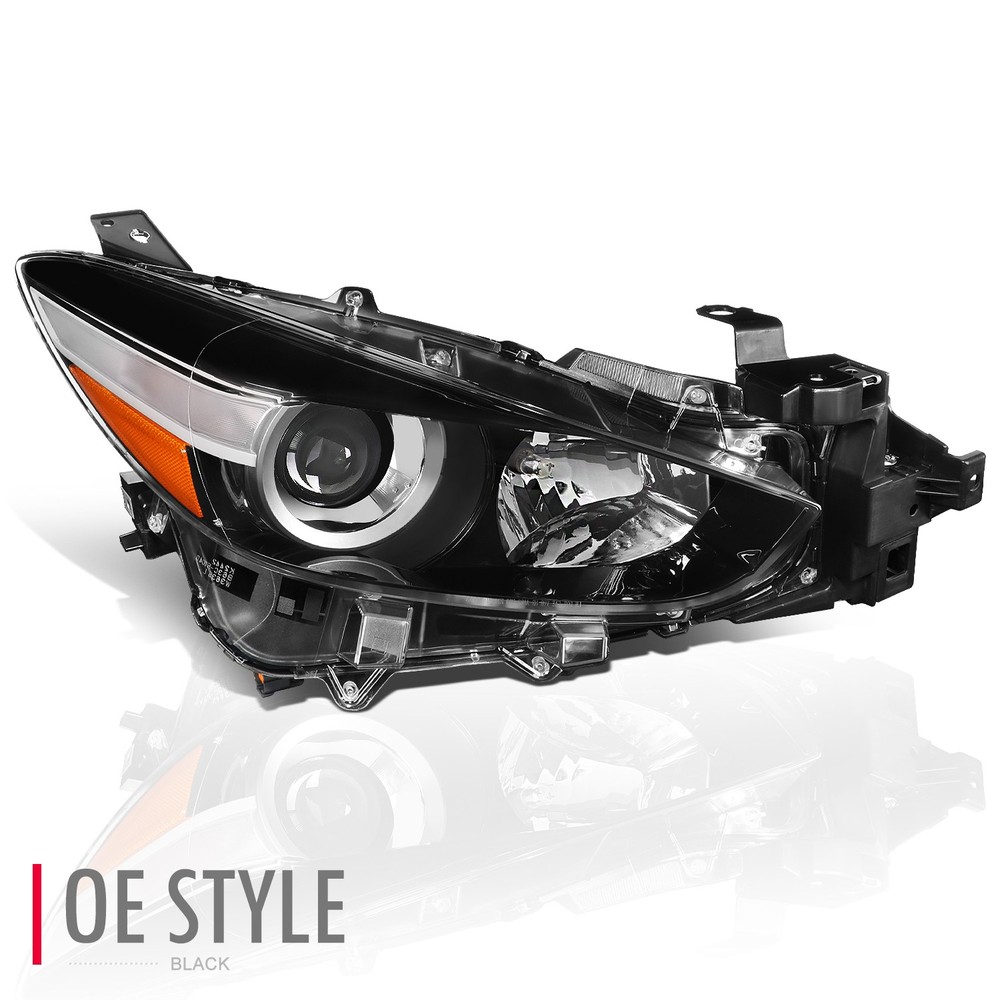 Fit 17-18 Mazda 3 Right Passenger OE-Style Projector Headlight Assembly