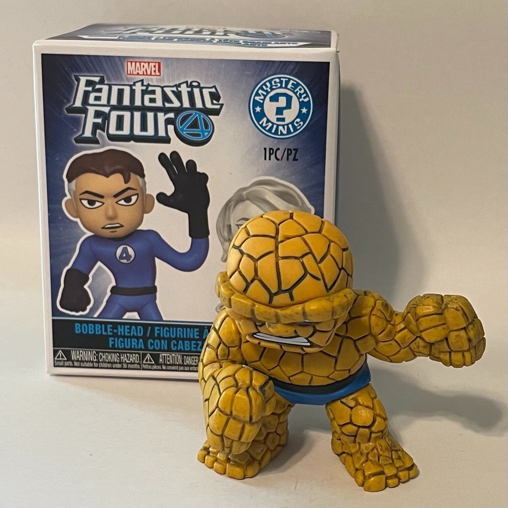 Fantastic Four Funko Mystery Minis Bobblehead - The Thing Action Figure