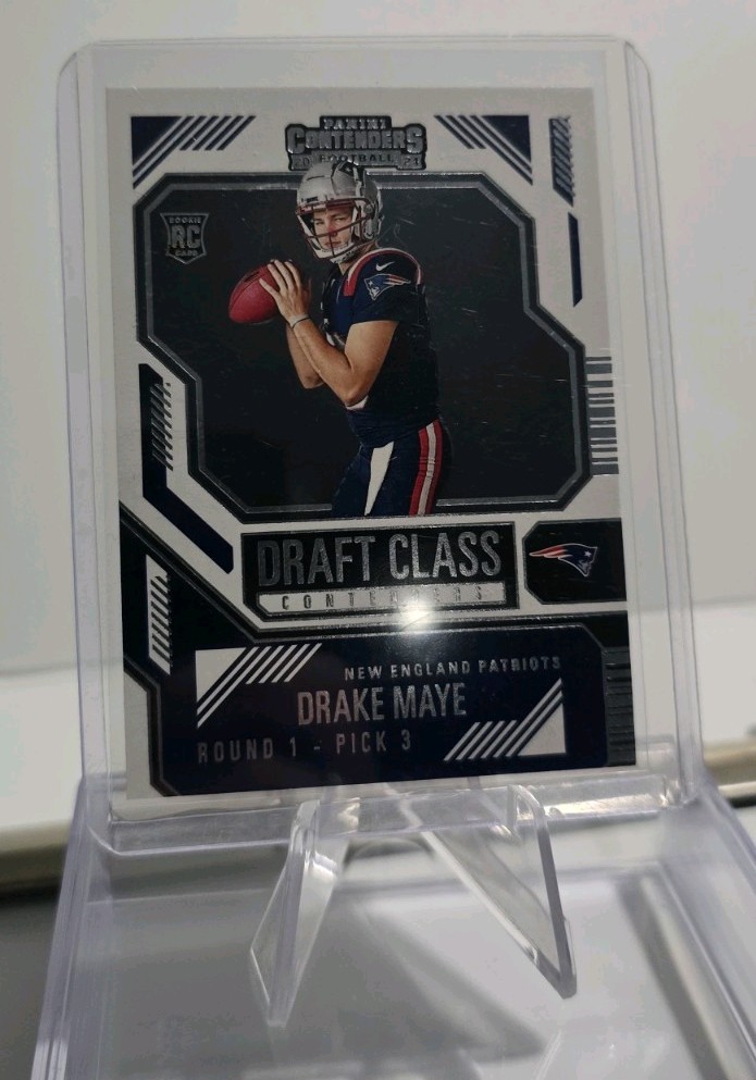 2024 Panini Contenders - Draft Class Contenders Drake Maye #3 (RC)
