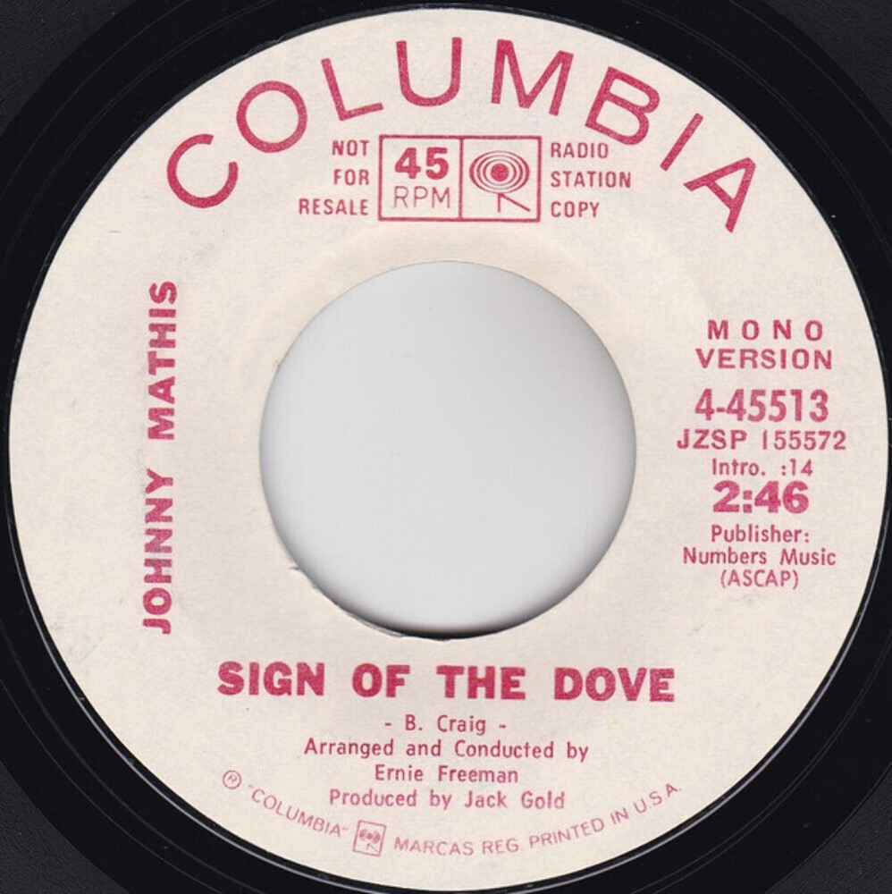 Johnny Mathis - Sign Of The Dove (7