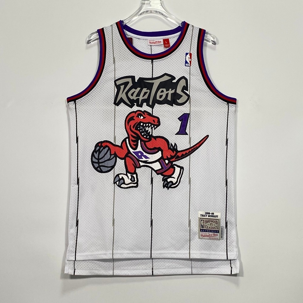Tracy McGrady #1 Jersey,98-99 Retro,Embroidered,White