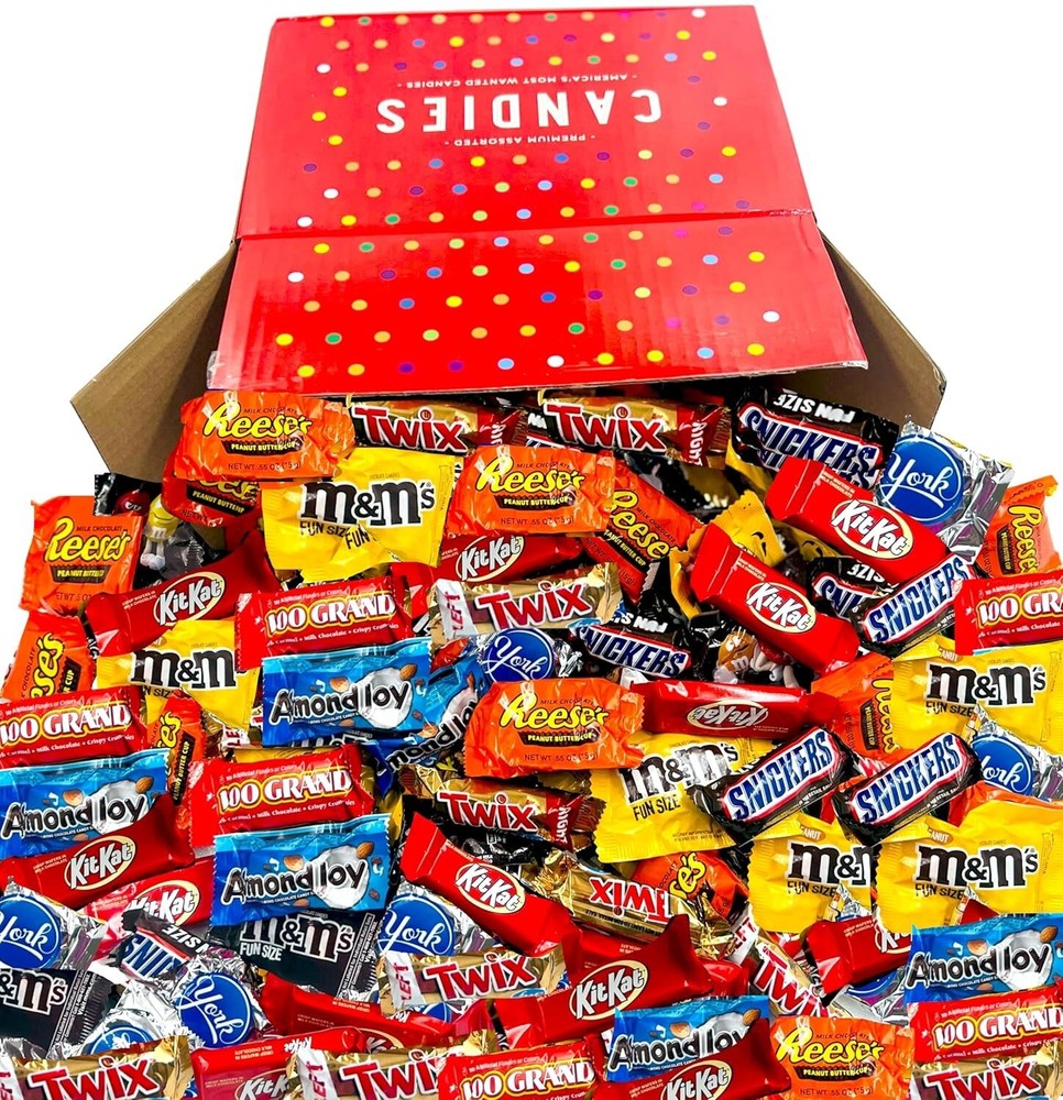 90 oz Fun Size Seasonal Chocolate Assortment Gift Box for Festive Celebrations-image