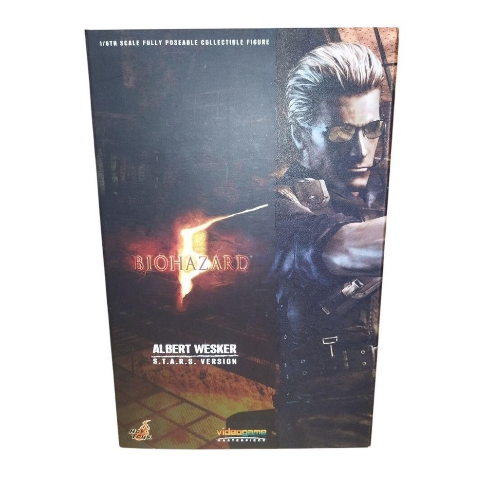 Hot Toys Vgm10 1/6 Resident Evil 5 Albert Wesker S.T.A.R.S.Version  Figure Japan