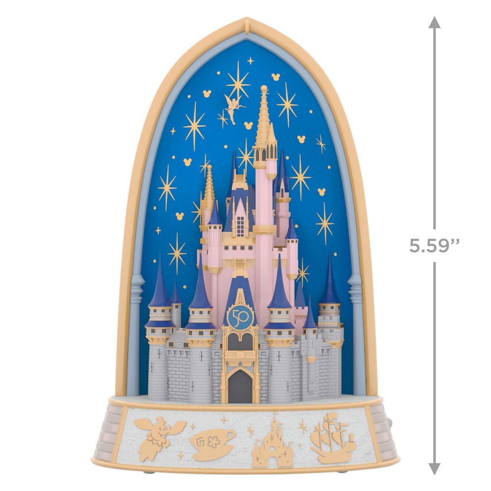 HALLMARK 2022 THE WORLD'S MOST MAGICAL CELEBRATION WALT DISNEY 50TH  ORNAMENT