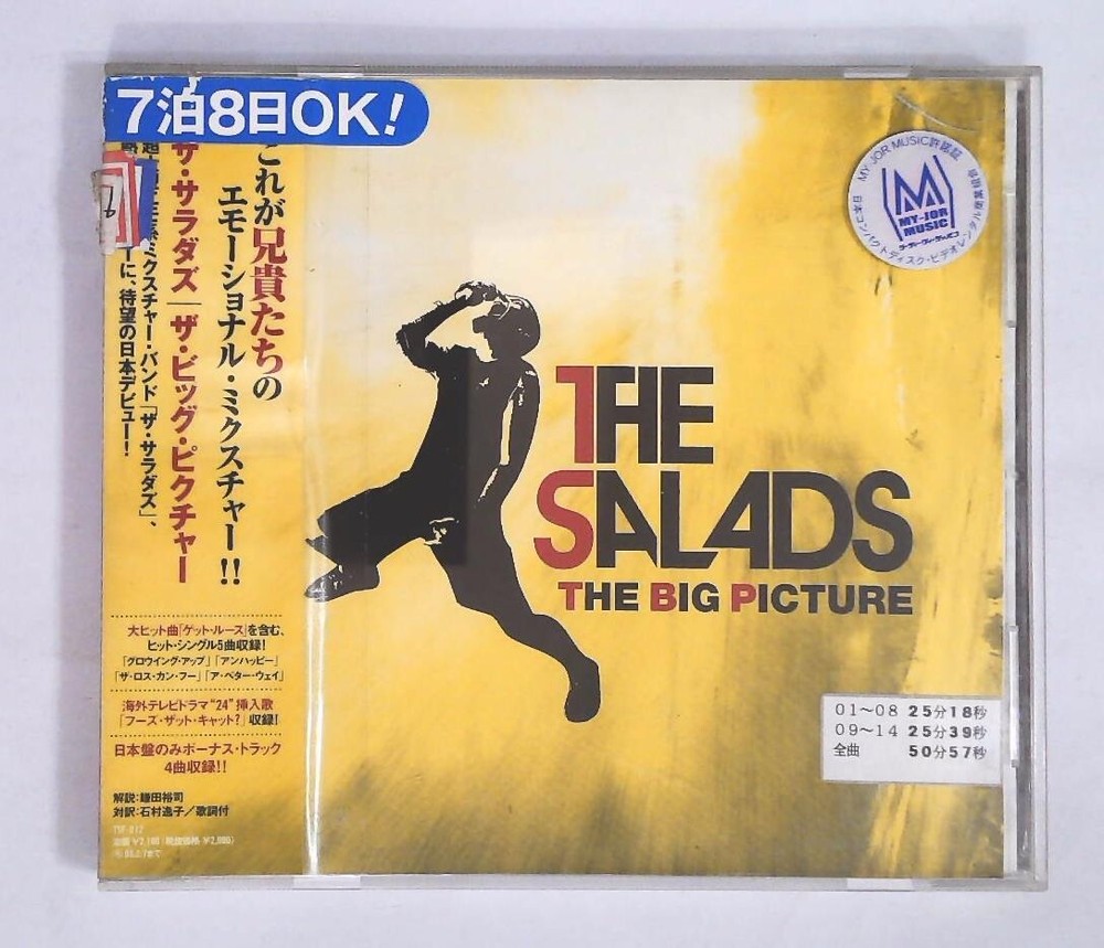 The Salads – The Big Picture TSF-012 JAPAN CD OBI