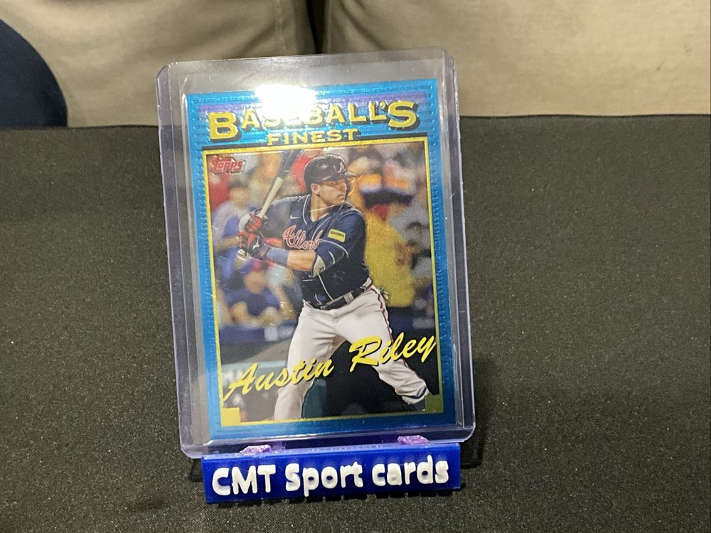 2024 Topps Finest 1993 Prototypes Austin Riley Card #93-7