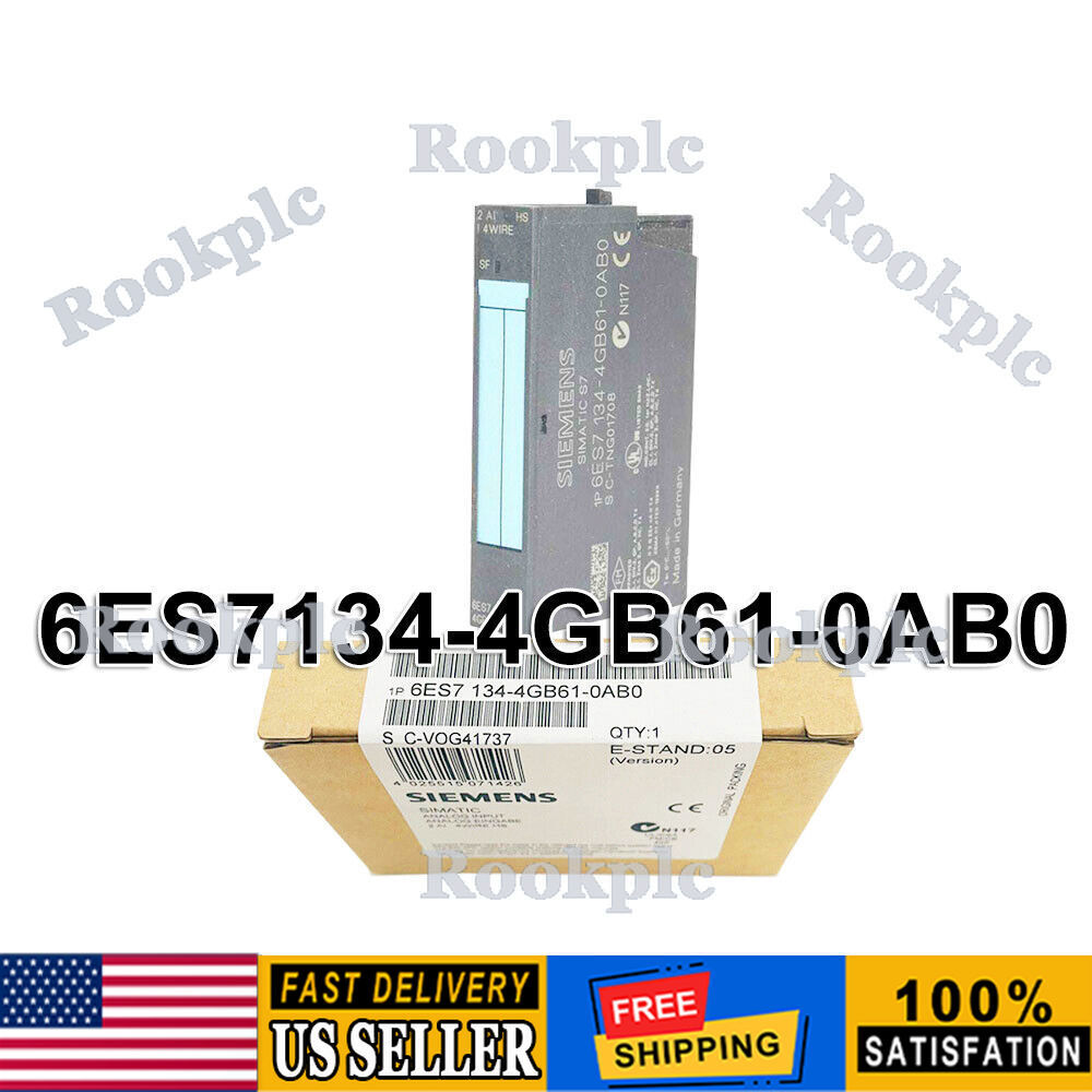New Siemens DP Electronics module ET 200S 6ES7134-4GB61-0AB0 6ES7 134-4GB61-0AB0