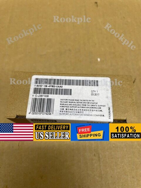 New Siemens Electronics module f. ET200S 6ES7138-4FR00-0AA0 6ES7 138-4FR00-0AA0
