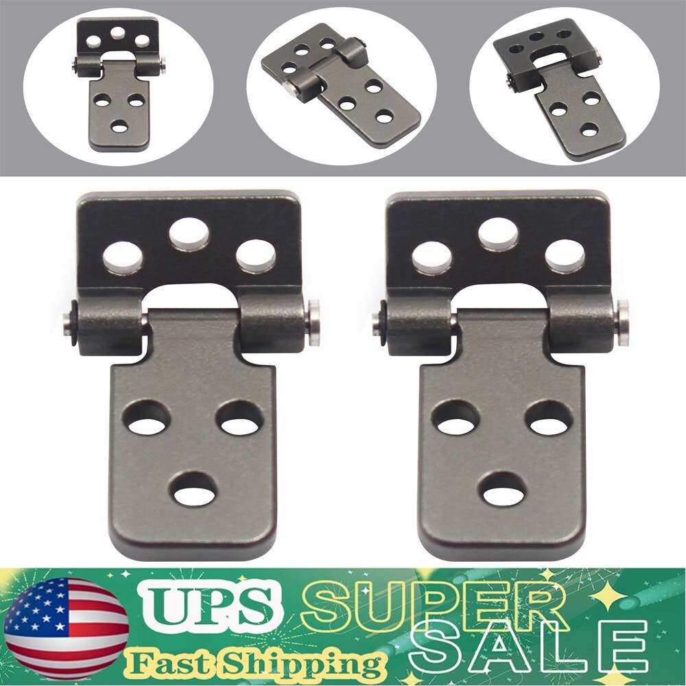 2x Set Simulation Hood Hinge CNC Metal DIY For 1/10 Traxxas Axial RC Crawler Car