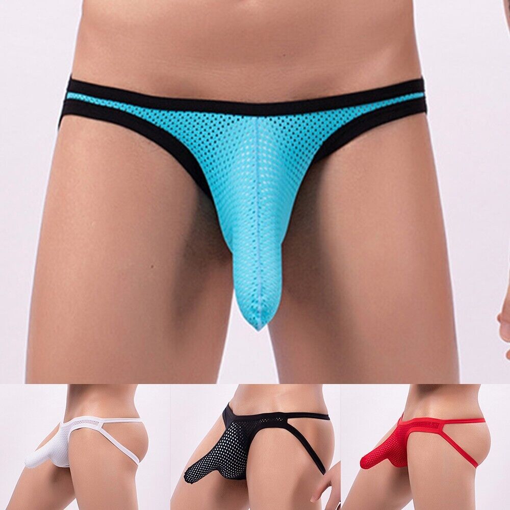 Panties Mens Briefs Sexy Slimming Stretch G-String Underpants Breathable