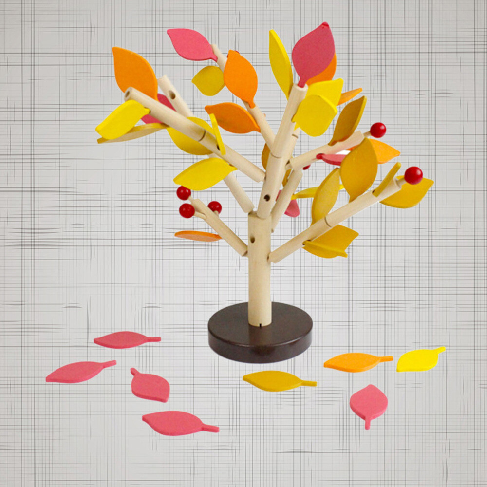 Wooden Montessori Blocks Montessori Toys Wood Christmas Tree