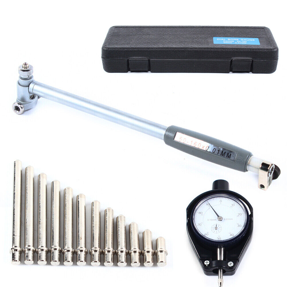 Dial Bore Gauge Engine Cylinder Gage Indicator Measuring Micrometer Tool 0.01mm