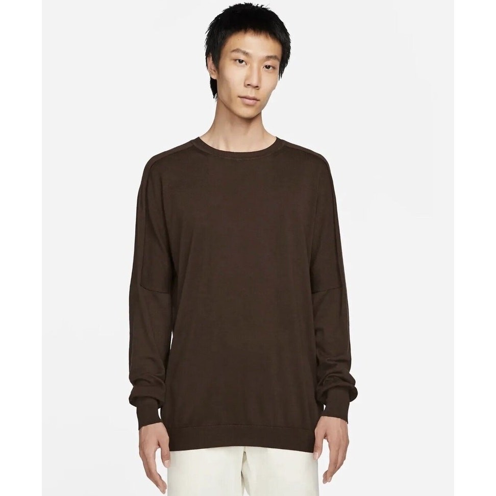 Mens Nike Every Stitch Considered ESC Knit Crewneck Sweater Sz Large NWT