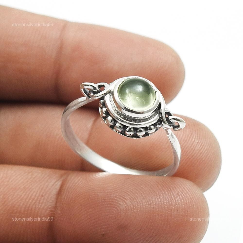 Mothers Day Citrine Cocktail Ring Size 10 in 925 Sterling Silver-image