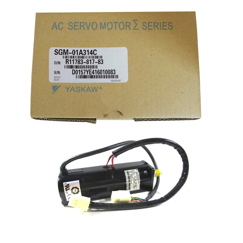 1PCS NEW New In Box YASKAWA SGM-01A314C Servo Motor 100w