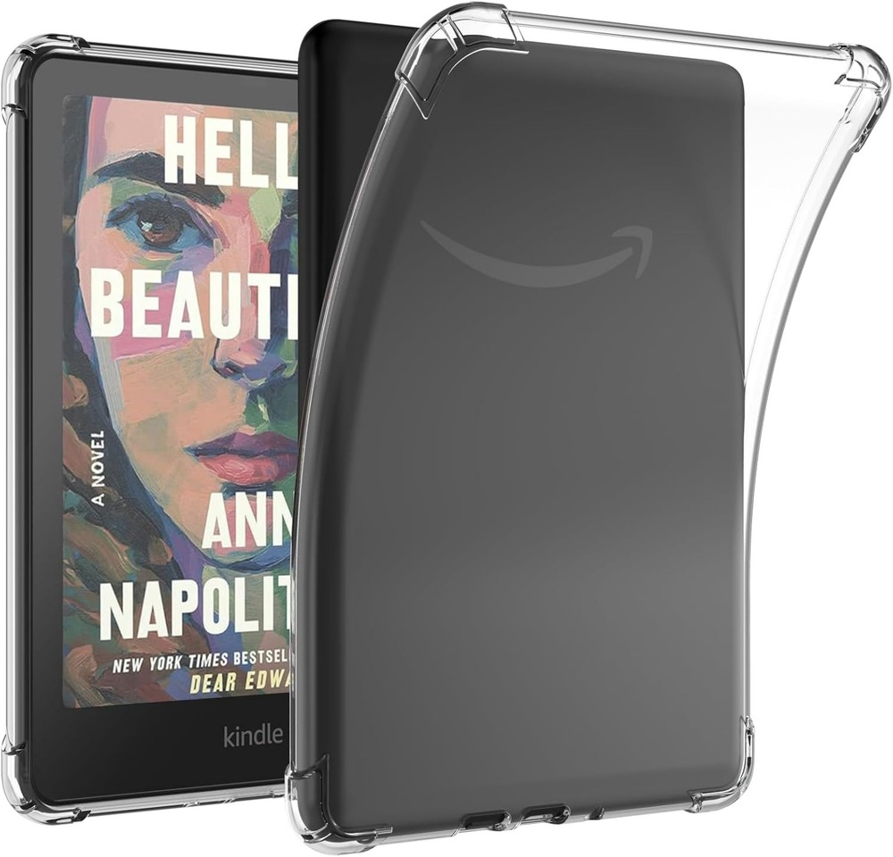 Slim Clear Case for Kindle Paperwhite 12th Gen 7-inch Transparent Protection  