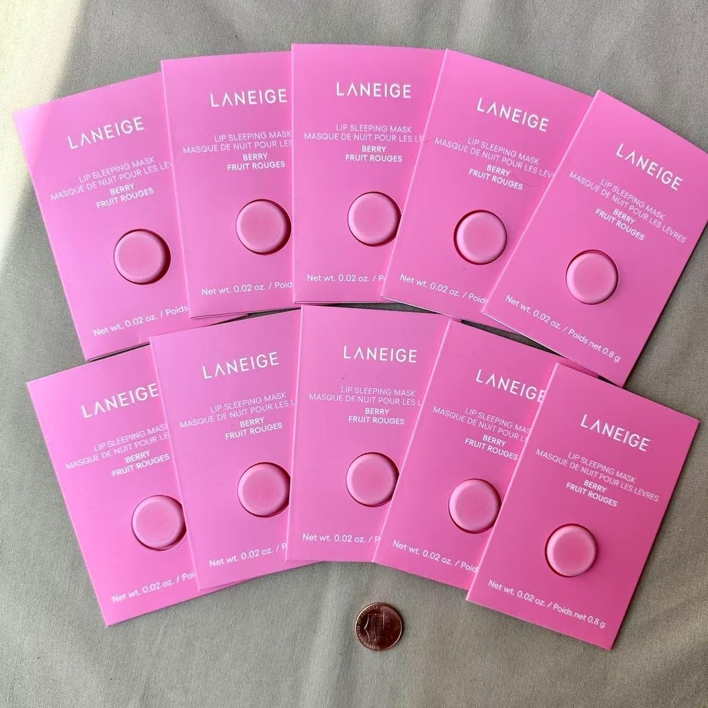 Laneige Lip Sleeping Mask Berry 0.8g x10 – Choose Packaging – New & Authentic