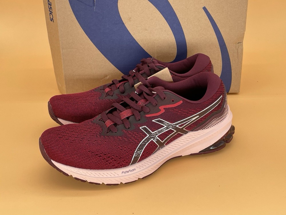 Size 8 ASICS GT 1000 11 Cranberry Women Running Shoes 1012B197-601 NEW In Box