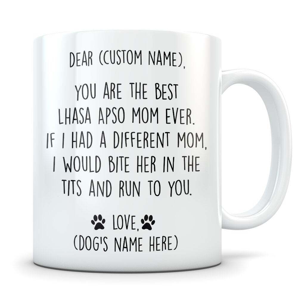Lhasa Apso Gifts For Women Lhasa Apso Mom Lhasa Apso Gifts Lhasa Apso Mug Lhasa