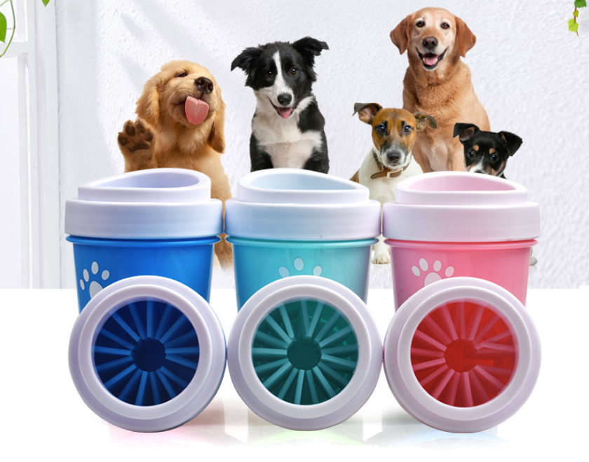 Silicone Pet Paw Cleaner Cup for Mud Dirt Portable Dog Washing Tool