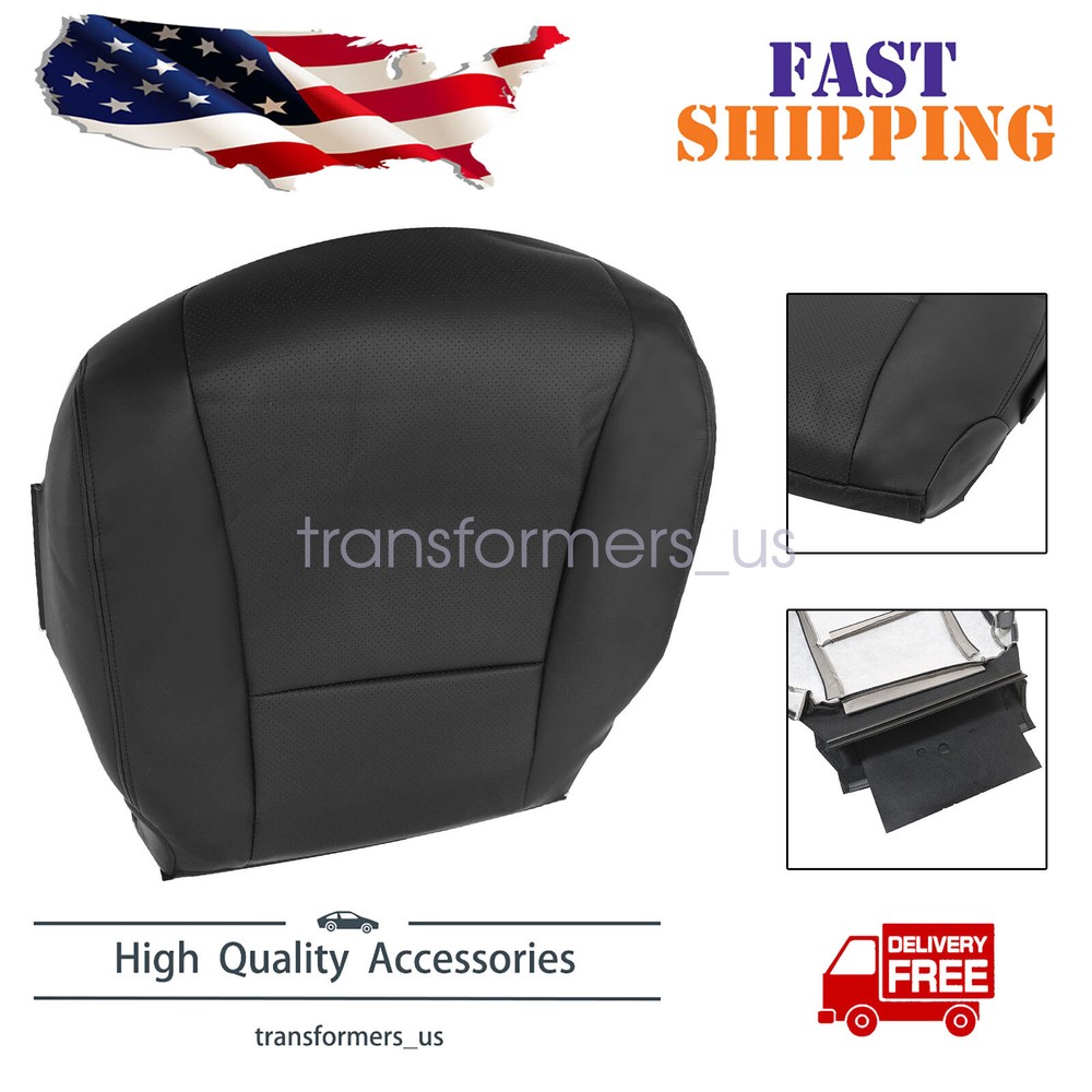 2007-2012 Lexus LS460 LS600h Genuine Leather Driver Side Bottom Seat Cover Replacement