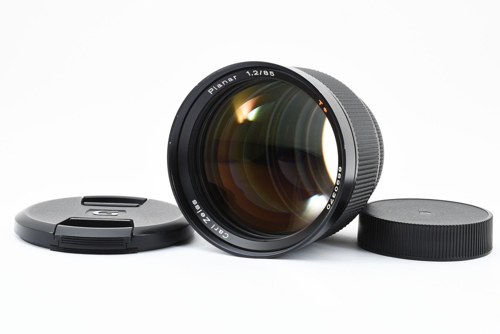 Near MINT Contax Carl Zeiss Planar T 85mm F1 2 AEG 50th Anniversary Japan Lens