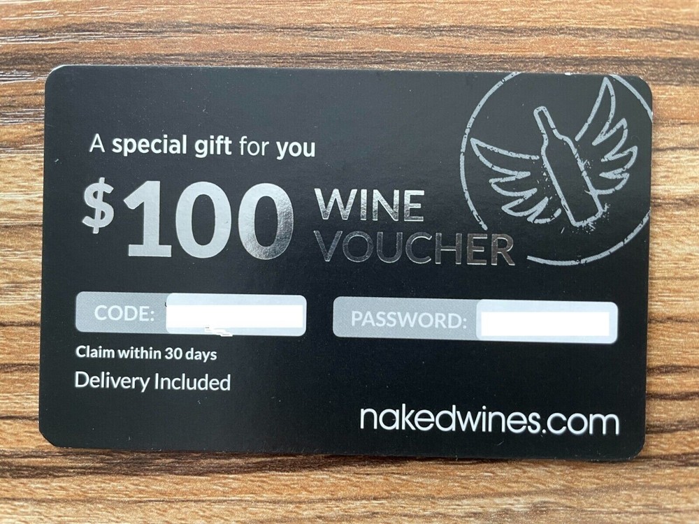 $100 Naked Wines Gift Card – Save on Orders Over $160-image