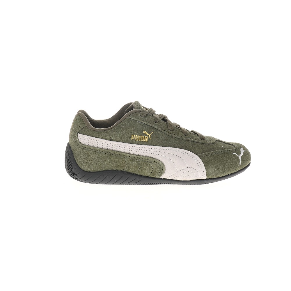 PUMA Speedcat OG Lace-Up Green Sneakers for Boys Youth Casual Shoes 40169904