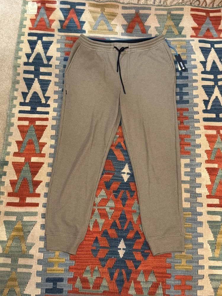 Stance Shelter Butter Blend Jogger Men’s Size Medium Waffle Knit Pant NWT