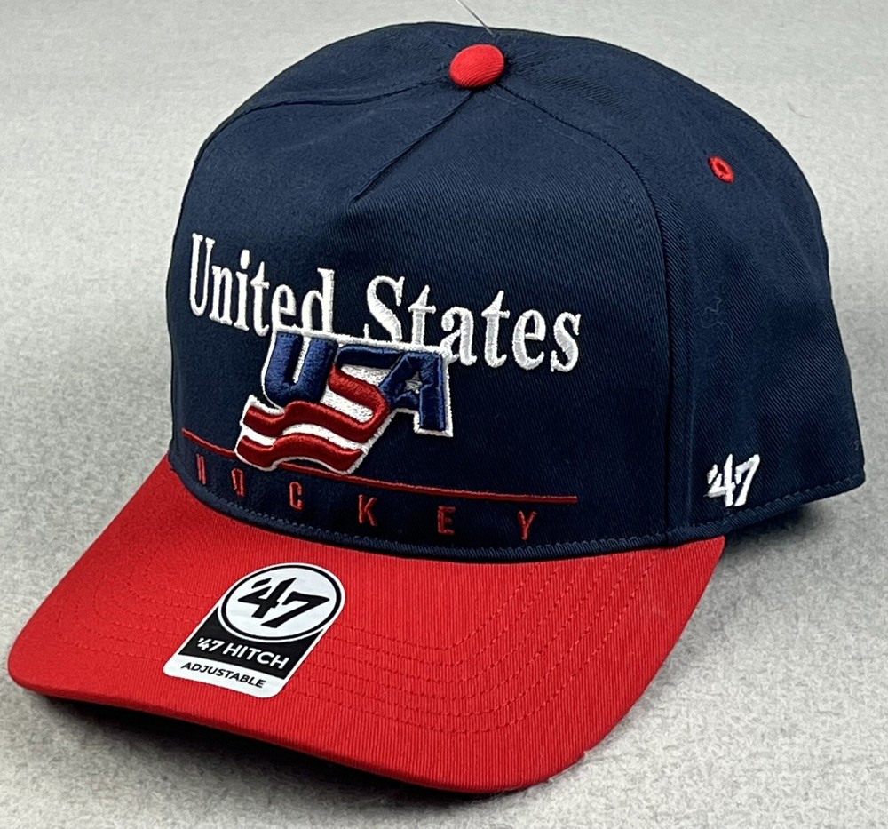 ‘47 Hitch USA United States Hockey Hat Adjustable Cap Rare NEW