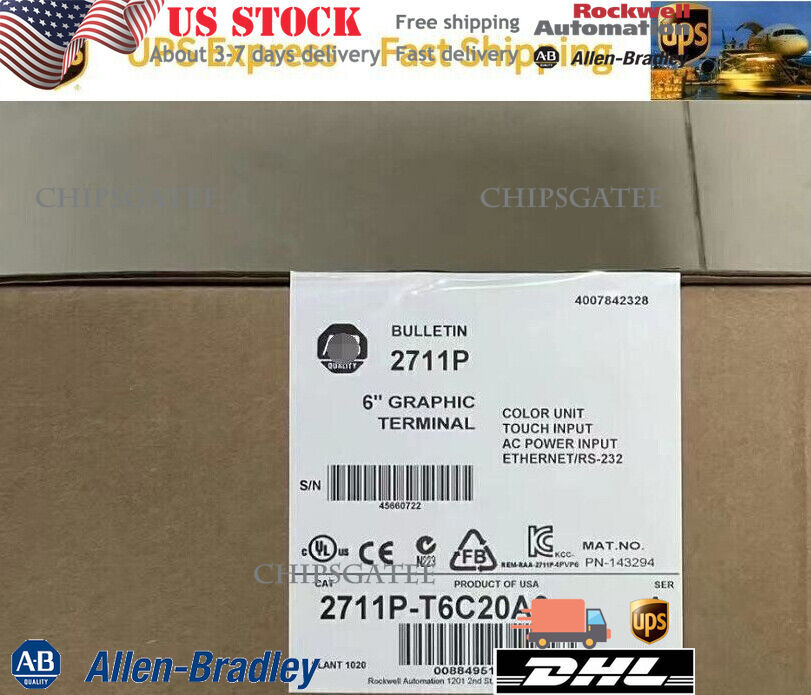 2711P-T6C20A9 New Factory Sealed AB ONE YEAR WARRANTY FAST DELIVERY 1PCS GOOD!-image