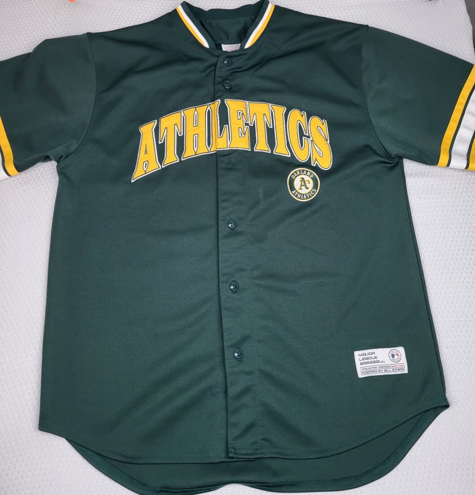 Oakland A'S Eric Chavez Jersey Mens Extra Large XL Green #3 Genuine Merchandise