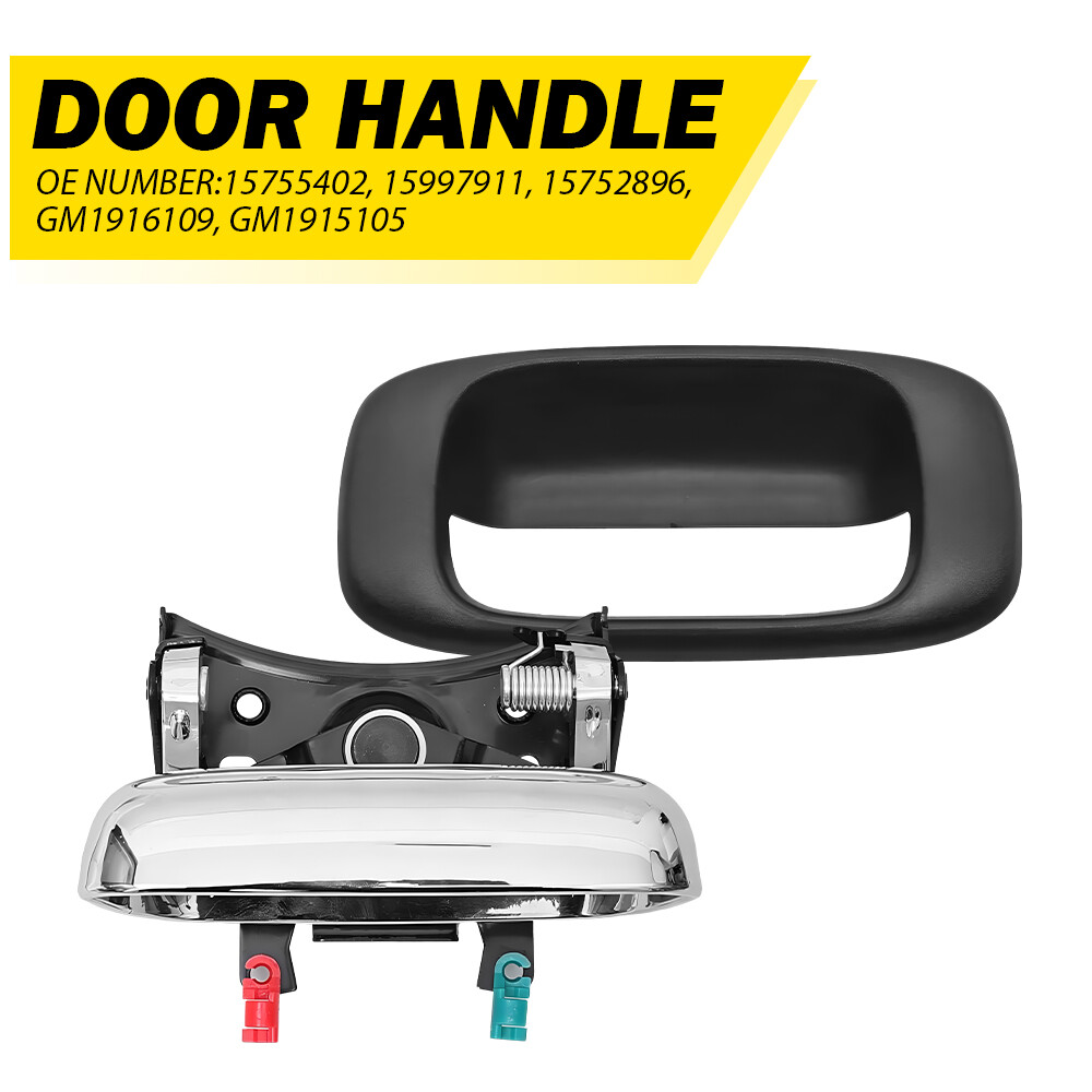 Rear Back Latch Tail Gate Tailgate Handle Bezel For Chevy Silverado GMC Sierra